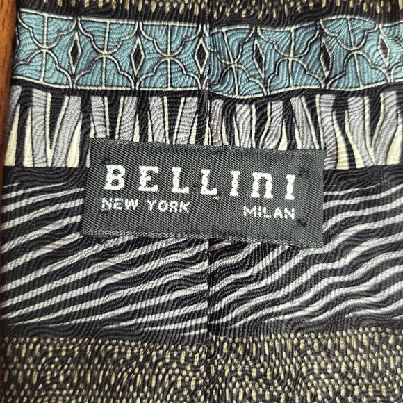 Bellini- New York-Milan ~ Silk Necktie ~ Excellent Condition - Picture 7 of 8
